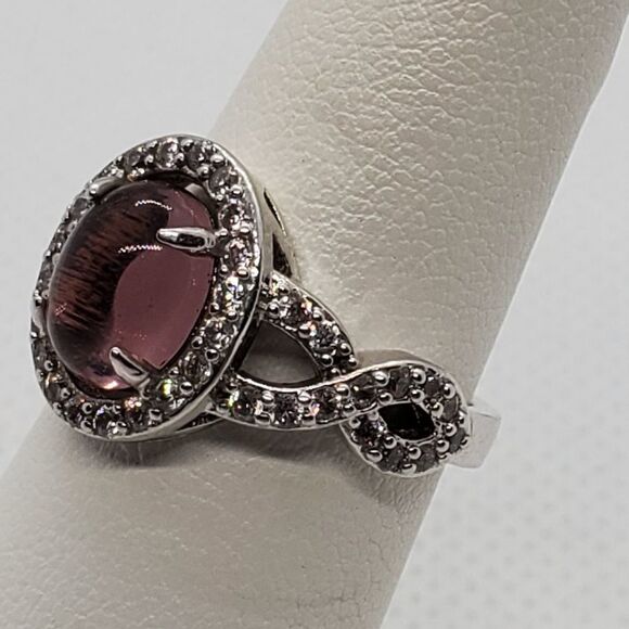 Purple & Silver Ring - Picture 3 of 6